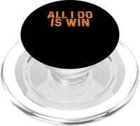 Drôle Tout ce Que Je Fais, C'est Gagner | Inspiration de Motivation PopSockets PopGrip pour MagSafe