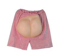 Drôle Trick Shorts Ouvert Cul Pantalon de Plage Costume Toysxp Costume Bal Masqué Fesses Shorts révélateurs Fesses M Noir