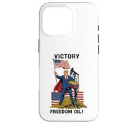 Drôle Trump Victoire Liberté Pétrole Venezuela Coque pour iPhone 16 Pro