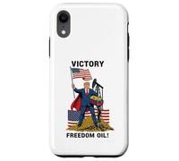 Drôle Trump Victoire Liberté Pétrole Venezuela Coque pour iPhone XR