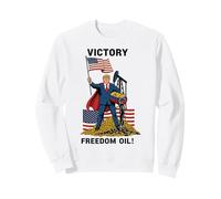 Drôle Trump Victoire Liberté Pétrole Venezuela Sweatshirt