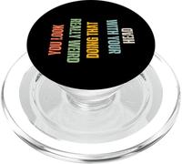 Drôle tu as l air Vraiment Bizarre de Faire ça avec ta tête PopSockets PopGrip pour MagSafe