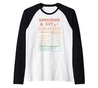 Drôle Ukrainien Guy Fiers Hommes avec des Racines ukrainiennes Manche Raglan