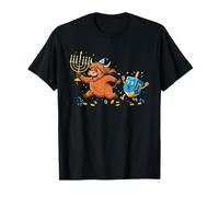 Drôle Vache des Highland Dreidel Menorah Hanoukka Enfants Femmes Hommes T-Shirt