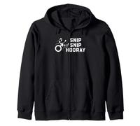 Drôle Vasectomie Snip Snip Houray Rétro Sperme Humour Sweat à Capuche