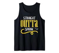 Drôle Vasectomie Straight Outta Sperme Rétro Snip Humour Débardeur