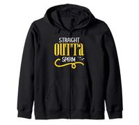 Drôle Vasectomie Straight Outta Sperme Rétro Snip Humour Sweat à Capuche