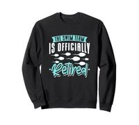 Drôle Vasectomie Swim Team Retired Sperme Joke Dad Humour Sweatshirt