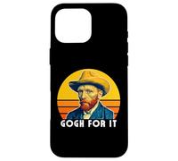 Drôle Vincent Van Gogh, Gogh for It, Funny Artist Pun Humour Coque pour iPhone 16 Pro Max