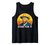 Drôle Vincent Van Gogh, Gogh for It, Funny Artist Pun Humour Débardeur