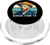 Drôle Vincent Van Gogh, Gogh for It, Funny Artist Pun Humour PopSockets PopGrip pour MagSafe