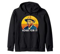 Drôle Vincent Van Gogh, Gogh for It, Funny Artist Pun Humour Sweat à Capuche