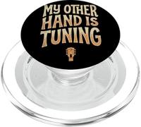 Drôle Vintage Rock Heavy Metal Guitare Main Musique Cadeau PopSockets PopGrip pour MagSafe