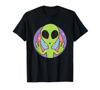 Drôle Vintage UFO Lover Alien Space Retro 80's Style Cadeaux T-Shirt
