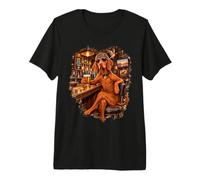 Drôle Vizsla dans Un Bar Cadeau propriétaire Vizsla Lover Vizsla Maman Papa T-Shirt Haut de Gamme