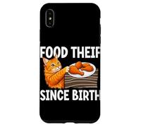 Drôle Voleur de Nourriture pour Chat Depuis la Naissance pour Amoureux des Chats Humour propriétaire de Chat Coque pour iPhone XS Max
