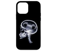Drôle X-Ray Barbell Brain Gym Meme Coque pour iPhone 12 Mini