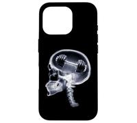 Drôle X-Ray Barbell Brain Gym Meme Coque pour iPhone 16 Pro