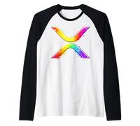 Drôle XRP Crypto XRP Coin Ripple Crypto-Monnaie pour Femmes Manche Raglan