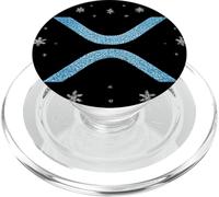 Drôle XRP Crypto XRP Coin Ripple Crypto-Monnaie pour Femmes PopSockets PopGrip pour MagSafe