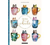 Drôles de chats 40 planches à peindre à l'aquarelle ou à colorier - Julia Dávila-Lampe - Dessain Et Tolra - relié - Livre-jeu