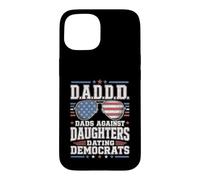 Drôles de Papas Contre Les Filles Rencontres Démocrates DADDD Humour Coque pour iPhone 15