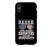 Drôles de Papas Contre Les Filles Rencontres Démocrates DADDD Humour Coque pour iPhone X/XS