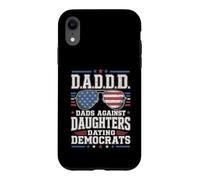 Drôles de Papas Contre Les Filles Rencontres Démocrates DADDD Humour Coque pour iPhone XR