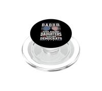Drôles de Papas Contre Les Filles Rencontres Démocrates DADDD Humour PopSockets PopGrip pour MagSafe