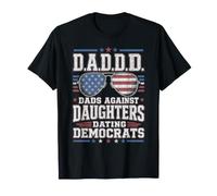 Drôles de Papas Contre Les Filles Rencontres Démocrates DADDD Humour T-Shirt