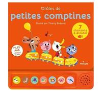 Contes et comptines à écouter – Drôles de petites comptines – Livre sonore – Dès 1 an