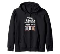 Drôles de Rats Disant Que J'Ai Vraiment Besoin de Tous Ces Sweat à Capuche