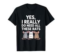 Drôles de Rats Disant Que J'Ai Vraiment Besoin de Tous Ces T-Shirt