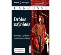 Drôles de saynètes - Collectif - Larousse - Poche - Scolaire / Universitaire