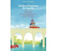 Drôles d'histoires de famille Cinq histoires pour rire sur les joies et les petits tracas de la vie en famille - Collectif - Gallimard jeunesse - Poche - Roman junior