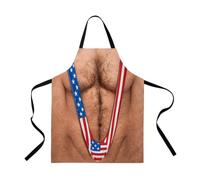 Drôles pour Hommes Imperméable Cuisine Cuisson Bavoirs Blague Hilarante | Drôles à Motif Corporel Pour Extérieur Pique-nique Arrière-Cour Barbecue Fête à Thème