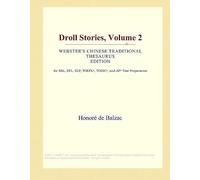 Droll Stories, Volume 2 (Webster's Chinese Traditional Thesaurus Edition)
