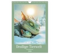 Drollige Tierwelt - Kinderkalender (Wandkalender 2026 DIN A4 hoch), CALVENDO Monatskalender: Tierwelt im Disney Pixar Stil