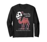 Dromadaire Squelette de Chameau Effrayant Halloween Manche Longue