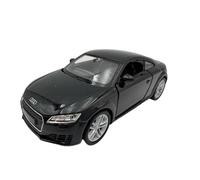 DROMADER Audi TT Coupé 2014, modèle réduit 1:39, Noir - Modèle de Collection détaillé Welly | Véhicule Miniature