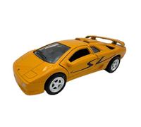 DROMADER Lamborghini Diablo SV Miniature au 1/39, Jaune - Modèle de Collection détaillé Welly | Véhicule Miniature