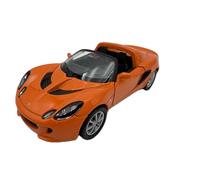 DROMADER Lotus Elise 111S 2003, modèle réduit 1:39, Orange - Modèle de Collection détaillé Welly | Véhicule Miniature