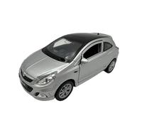 DROMADER Opel Corsa OPC, modèle réduit 1:39, argenté - Modèle de Collection détaillé Welly | Véhicule Miniature