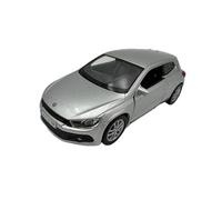 DROMADER Volkswagen Scirocco Miniature à l'échelle 1:39, argentée - Modèle de Collection détaillé Welly | Véhicule Miniature