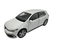 DROMADER Volkswagen VW Golf 8 GTI Miniature au 1/39, Blanche - Modèle de Collection détaillé Welly | Véhicule Miniature