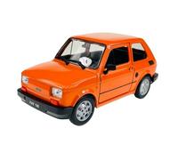Dromader Welly FIAT 126 Orange Modèle Polski FIAT 126p 1972-2000 1/21