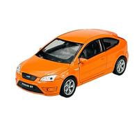 DROMADER Welly Ford FocusMK2 Orange 3 portes 2009 1/34-1/39 Métal Modèle de voiture en métal