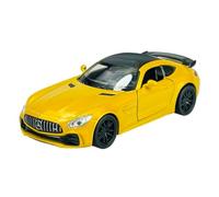 Dromader Welly Mercedes-Benz AMG GT R Jaune Or 1/34-1/39 Nouveau modèle de voiture Die Cast