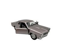 Dromader Welly Pontiac GTO '65, modèle réduit, échelle 1:39, argentée