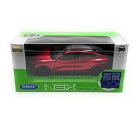 Dromader Welly Voiture Miniature Ford Mustang Mach E, échelle 1:39, Rouge